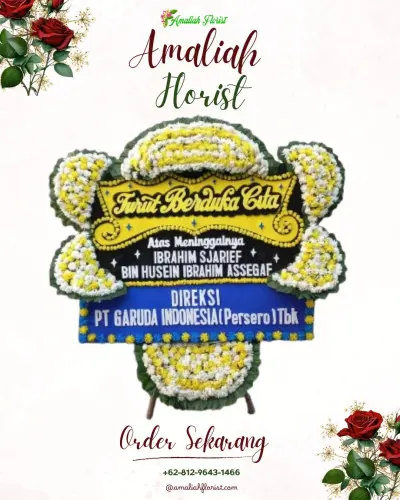Papan Bunga Duka di Paguyaman